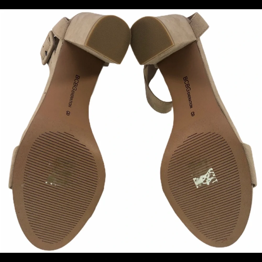 Bcbgeneration Woman's Tan Sandal‎ Heel